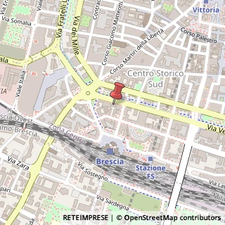 Mappa Via XX Settembre, 4, 25122 Brescia, Brescia (Lombardia)