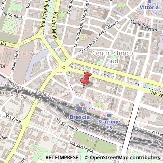 Mappa Via Solferino, 4, 25122 Brescia, Brescia (Lombardia)