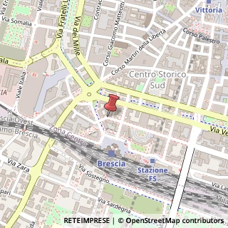 Mappa Via Solferino, 3/A, 25122 Brescia, Brescia (Lombardia)