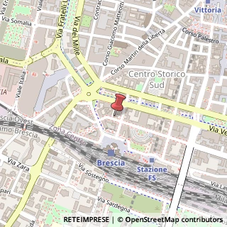 Mappa Via Solferino, 5, 25122 Brescia, Brescia (Lombardia)