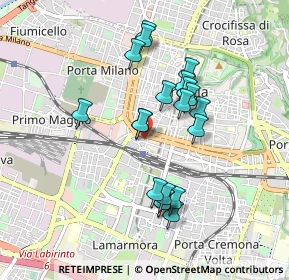 Mappa Via Vincenzo Foppa, 25122 Brescia BS, Italia (0.7935)