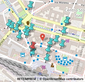 Mappa Via Vincenzo Foppa, 25122 Brescia BS, Italia (0.126)