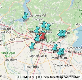 Mappa Via Vincenzo Foppa, 25122 Brescia BS, Italia (9.75)