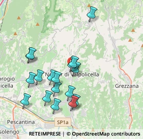 Mappa Via Cavalieri di Vittorio Veneto, 37024 Negrar di Valpolicella VR, Italia (3.77118)