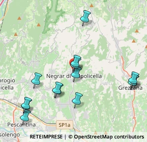 Mappa Via Cavalieri di Vittorio Veneto, 37024 Negrar di Valpolicella VR, Italia (4.46)