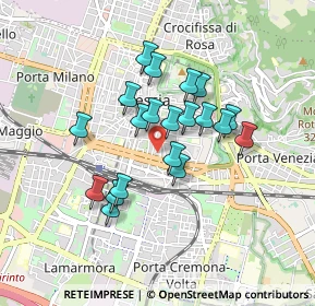 Mappa Via Aleardo Aleardi, 25122 Brescia BS, Italia (0.6955)