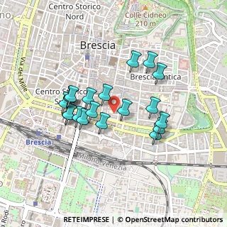 Mappa Via Aleardo Aleardi, 25121 Brescia BS, Italia (0.3805)