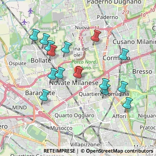 Mappa M MI IT, 20026 Novate Milanese MI, Italia (1.99733)