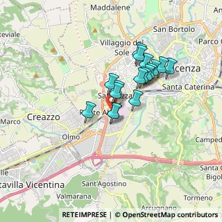Mappa Via SS, 36100 Vicenza VI, Italia (1.32353)