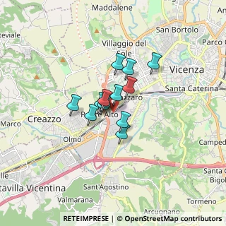 Mappa Via SS, 36100 Vicenza VI, Italia (0.94923)