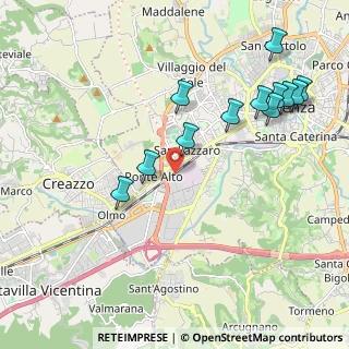 Mappa Via SS, 36100 Vicenza VI, Italia (2.23583)