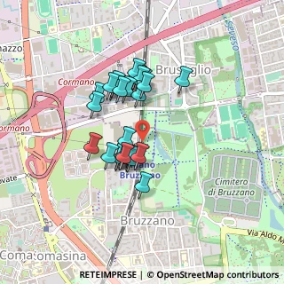 Mappa Milano Bruzzano, 20161 Milano MI, Italia (0.34643)