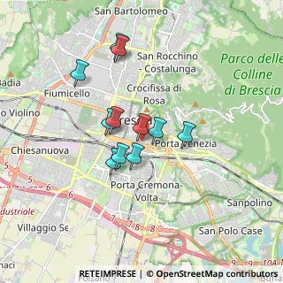 Mappa Vicolo Disciplina, 25121 Brescia BS, Italia (1.36)