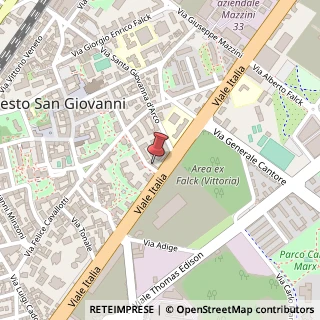 Mappa Via Padre Ravasi, 111, 20099 Sesto San Giovanni, Milano (Lombardia)