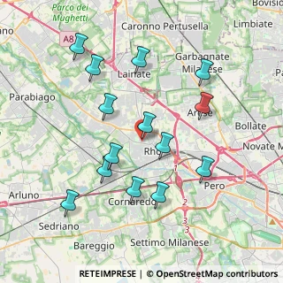 Mappa Via Cadorna Generale Luigi, 20017 Rho MI, Italia (3.80286)