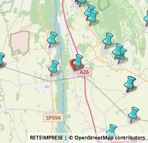 Mappa Via Roma, 28064 Carpignano Sesia NO, Italia (5.9275)