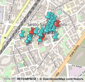 Mappa Piazza Resistenza, 20099 Sesto San Giovanni MI, Italia (0.1485)