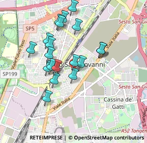 Mappa Piazza Resistenza, 20099 Sesto San Giovanni MI, Italia (0.811)