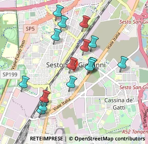 Mappa Piazza Resistenza, 20099 Sesto San Giovanni MI, Italia (0.89188)