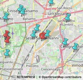 Mappa Piazza Resistenza, 20099 Sesto San Giovanni MI, Italia (2.6275)