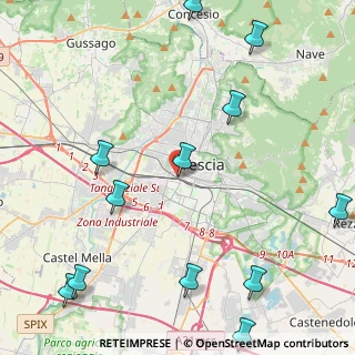 Mappa Via Togni fr. n, 25125 Brescia BS, Italia (5.94917)