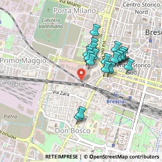 Mappa Via Togni fr. n, 25125 Brescia BS, Italia (0.43)