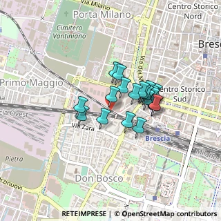 Mappa Via Togni fr. n, 25125 Brescia BS, Italia (0.2955)