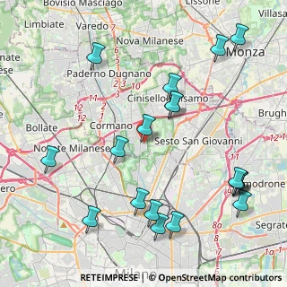 Mappa Via Archimede, 20091 Bresso MI, Italia (4.98)