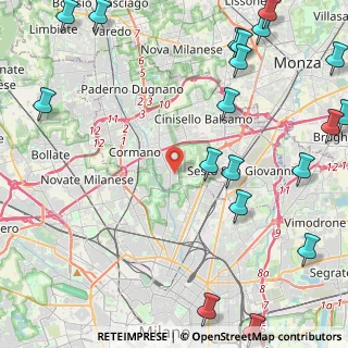 Mappa Via Archimede, 20091 Bresso MI, Italia (6.772)