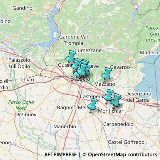 Mappa Via Vittorio Emanuele II, 25121 Brescia BS, Italia (8.19917)