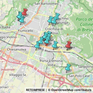 Mappa Via Vittorio Emanuele II, 25121 Brescia BS, Italia (1.725)