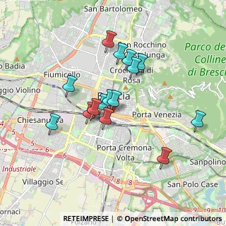 Mappa Via Vittorio Emanuele II, 25121 Brescia BS, Italia (1.52533)
