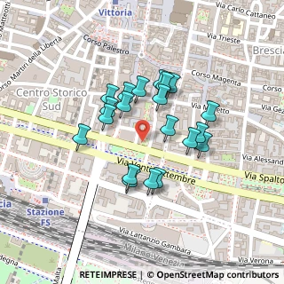Mappa Via Vittorio Emanuele II, 25121 Brescia BS, Italia (0.178)