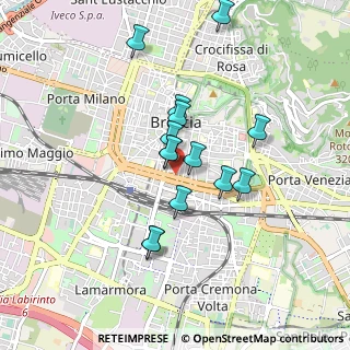 Mappa Via Vittorio Emanuele II, 25121 Brescia BS, Italia (0.735)