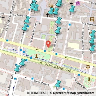 Mappa Via Vittorio Emanuele II, 25121 Brescia BS, Italia (0.2035)