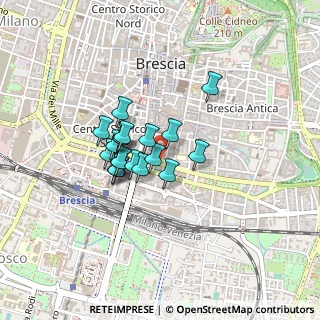 Mappa Via Vittorio Emanuele II, 25121 Brescia BS, Italia (0.2905)
