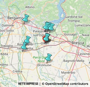 Mappa Viale Francesco Bonatelli, 25032 Chiari BS, Italia (8.71364)