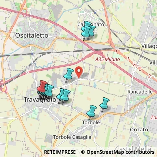 Mappa Via dell'Arte, 25039 Travagliato BS, Italia (2.123)