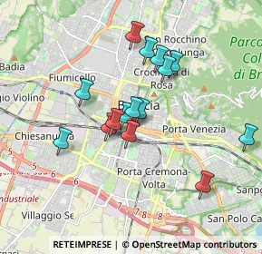 Mappa Via Vitt. Emanuele II n, 25122 Brescia BS, Italia (1.48333)