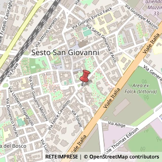 Mappa Via Puricelli Guerra, 14, 20099 Sesto San Giovanni, Milano (Lombardia)
