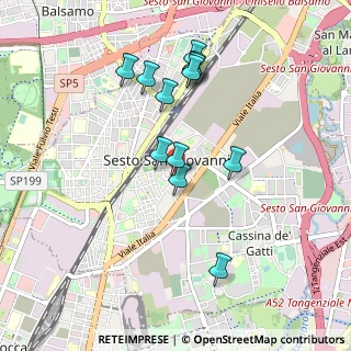 Mappa Via Alfredo Oriani, 20099 Sesto San Giovanni MI, Italia (0.85333)