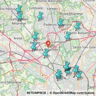 Mappa Via Nino Bixio, 20026 Novate Milanese MI, Italia (5.24176)