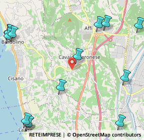 Mappa Strada Preela Zanoni, 37010 Cavaion veronese VR, Italia (3.30733)