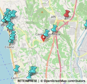Mappa Strada Preela Zanoni, 37010 Cavaion veronese VR, Italia (3.1755)