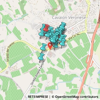 Mappa Strada Preela Zanoni, 37010 Bardolino VR, Italia (0.25714)