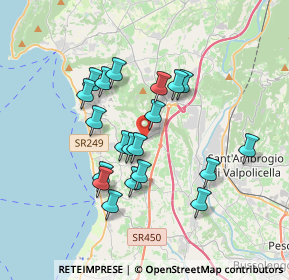 Mappa Strada Preela Zanoni, 37010 Cavaion veronese VR, Italia (3.1475)