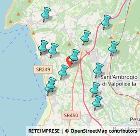 Mappa Strada Preela Zanoni, 37010 Cavaion veronese VR, Italia (3.61929)