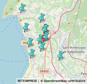 Mappa Strada Preela Zanoni, 37010 Cavaion veronese VR, Italia (2.76818)
