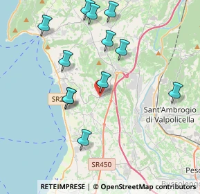 Mappa Strada Preela Zanoni, 37010 Cavaion veronese VR, Italia (4.15667)
