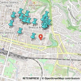 Mappa Via Antonio Callegari, 25121 Brescia BS, Italia (0.5265)